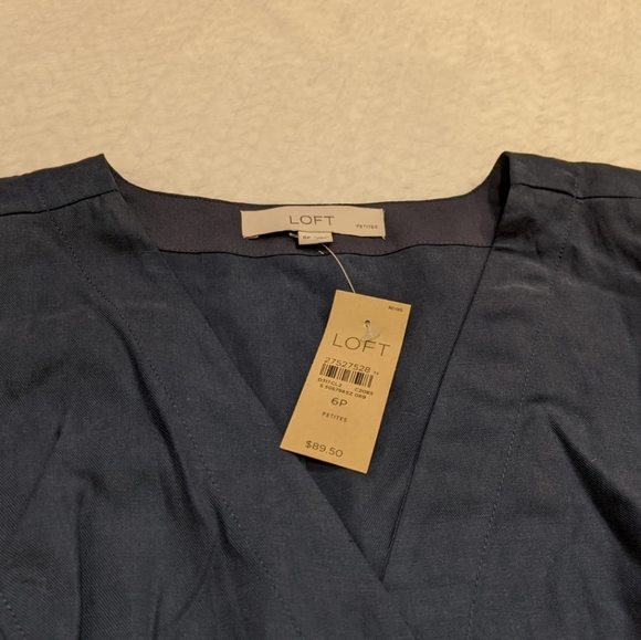 NWT Loft Button Down Dress - Picture 5 of 7